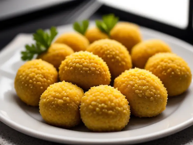 Homemade chicken croquettes