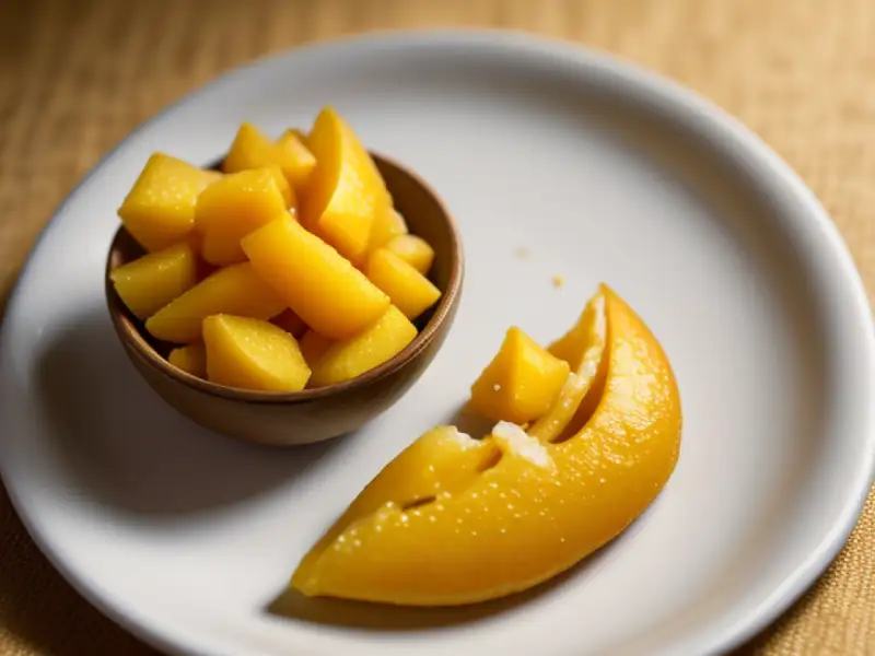 Thai-style dried mango snack