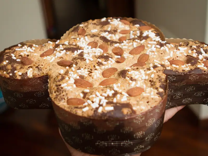 Colomba, a chocolate Easter brioche