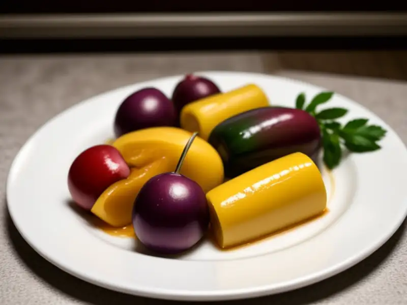 Quick microwave escalivada
