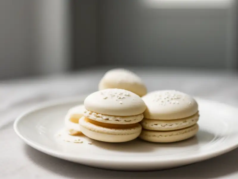 Traditional macarons
