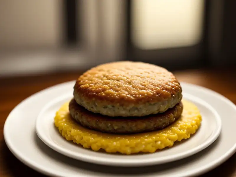 Kotlety z kaszy, Polish pearl barley patties with dried mushrooms