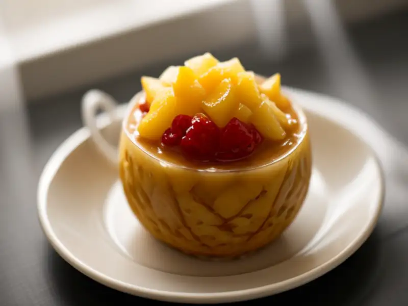 Pineapple peel jam with cloves