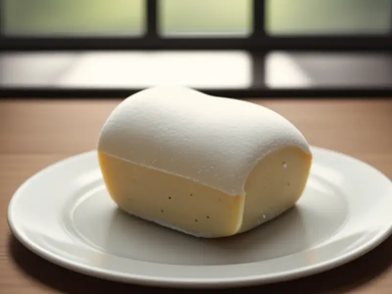 Fake marzipan made with semolina