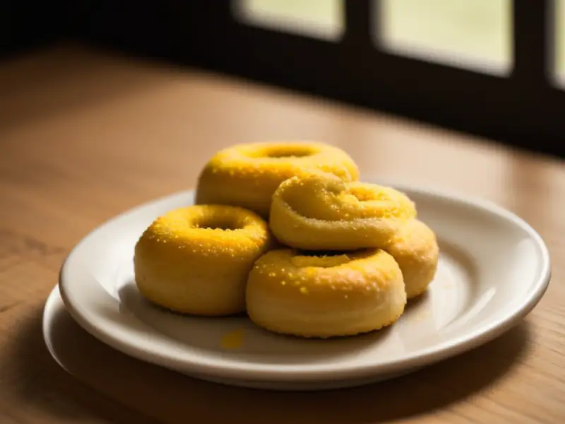 Bara, mung bean and turmeric fritters