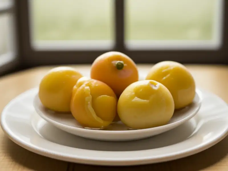 Szaloncukor variations: apricot, lemon, walnut